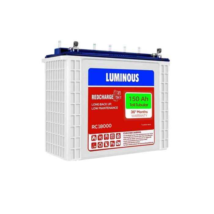 Luminous RC18000 (150AH) Battery.