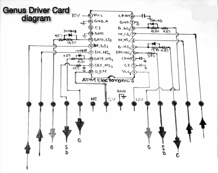 genus inverter circuit diagram