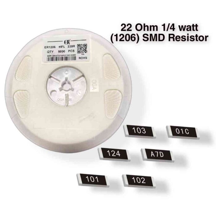 22 ohm smd resistor