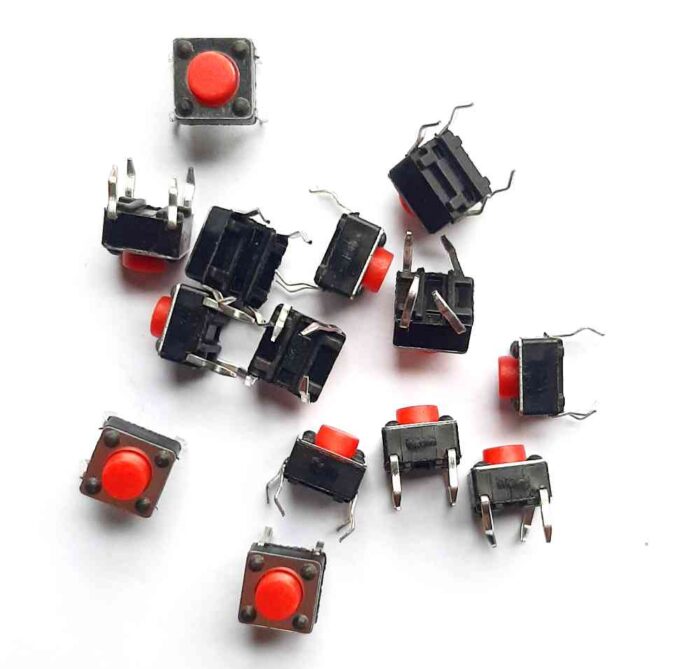 6 x 6 x 5mm Push button switch