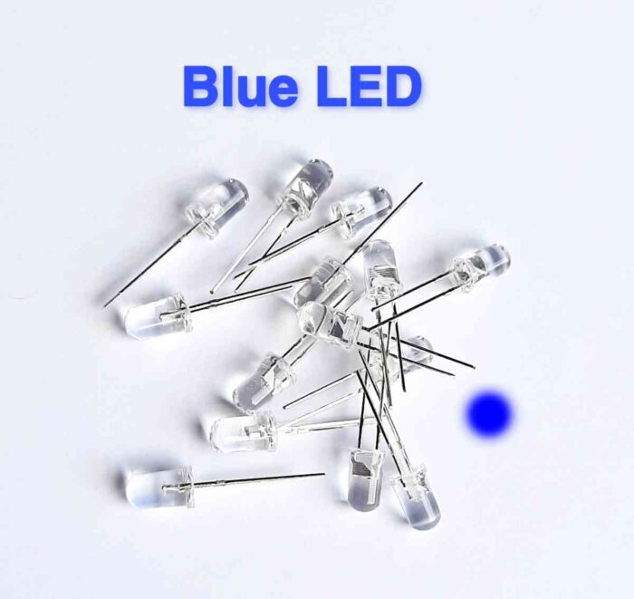 Blue Color High Quality Clear Lens LED 5mm DIP