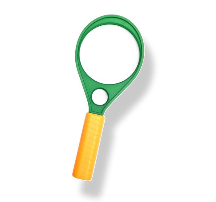 Magnifying Glass 90mm Blue for Repair