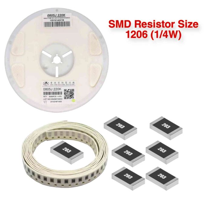 SMD Resistor 1206 size