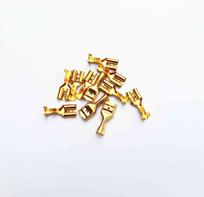 6.8 Brass Crimp Terminal Female Connector