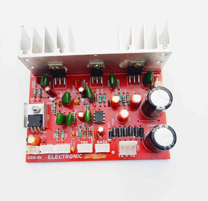 60 watt audio amplifier circuit board TDA2030 3 TR 2.1 Home theater