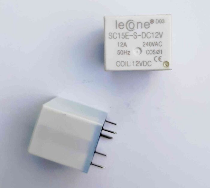 12A 12V Leone Relay SC15E S DC12V