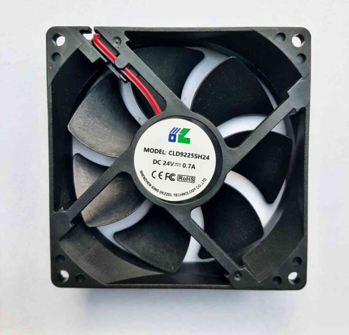 24V 0.2A DC Cooling Fan 3.5 Inch 92x92x25MM